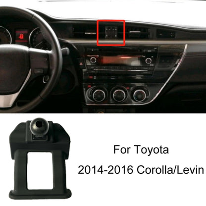 For Toyota Car Air Outlet Phone Holder Base, 05-09 Reiz Left Driving, 06-11 Camry Left Driving, 07-11 Tundra Left Driving, 07-13 Corolla Left Driving, 07-17 Land Cruiser For Left & Right, 09-12 RAV4 Left Driving, 09-14 Highlander Left Driving����������...