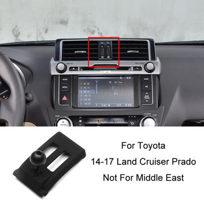 For Toyota Car Air Outlet Phone Holder Base, 05-09 Reiz Left Driving, 06-11 Camry Left Driving, 07-11 Tundra Left Driving, 07-13 Corolla Left Driving, 07-17 Land Cruiser For Left & Right, 09-12 RAV4 Left Driving, 09-14 Highlander Left Driving����������...
