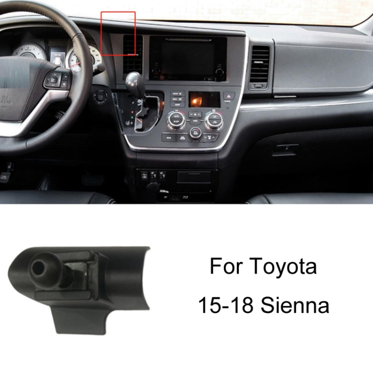 For Toyota Car Air Outlet Phone Holder Base, 05-09 Reiz Left Driving, 06-11 Camry Left Driving, 07-11 Tundra Left Driving, 07-13 Corolla Left Driving, 07-17 Land Cruiser For Left & Right, 09-12 RAV4 Left Driving, 09-14 Highlander Left Driving����������...