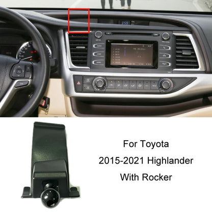 For Toyota Car Air Outlet Phone Holder Base, 05-09 Reiz Left Driving, 06-11 Camry Left Driving, 07-11 Tundra Left Driving, 07-13 Corolla Left Driving, 07-17 Land Cruiser For Left & Right, 09-12 RAV4 Left Driving, 09-14 Highlander Left Driving����������...