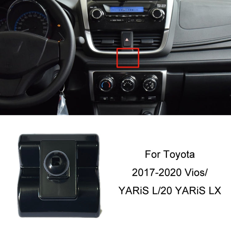 For Toyota Car Air Outlet Phone Holder Base, 05-09 Reiz Left Driving, 06-11 Camry Left Driving, 07-11 Tundra Left Driving, 07-13 Corolla Left Driving, 07-17 Land Cruiser For Left & Right, 09-12 RAV4 Left Driving, 09-14 Highlander Left Driving����������...