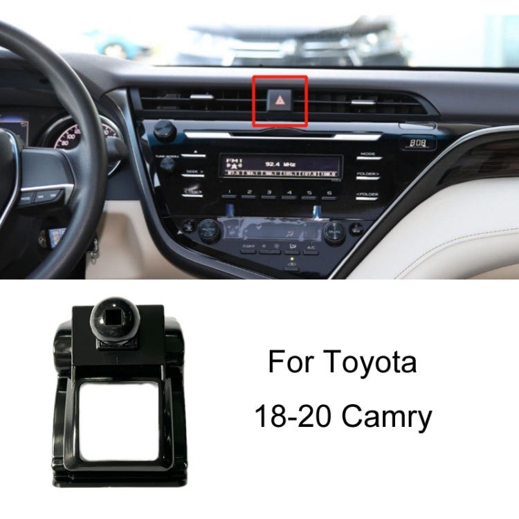 For Toyota Car Air Outlet Phone Holder Base, 05-09 Reiz Left Driving, 06-11 Camry Left Driving, 07-11 Tundra Left Driving, 07-13 Corolla Left Driving, 07-17 Land Cruiser For Left & Right, 09-12 RAV4 Left Driving, 09-14 Highlander Left Driving����������...
