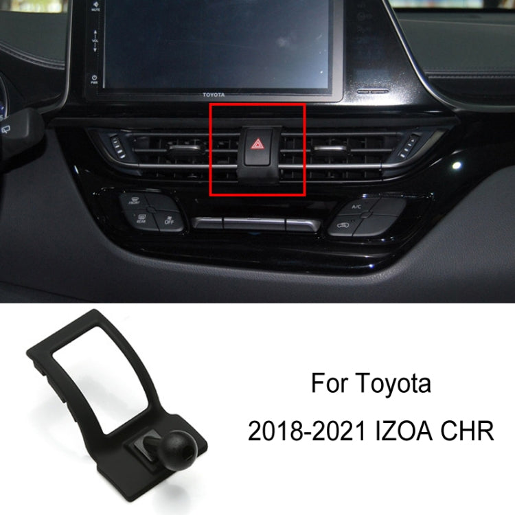 For Toyota Car Air Outlet Phone Holder Base, 05-09 Reiz Left Driving, 06-11 Camry Left Driving, 07-11 Tundra Left Driving, 07-13 Corolla Left Driving, 07-17 Land Cruiser For Left & Right, 09-12 RAV4 Left Driving, 09-14 Highlander Left Driving����������...