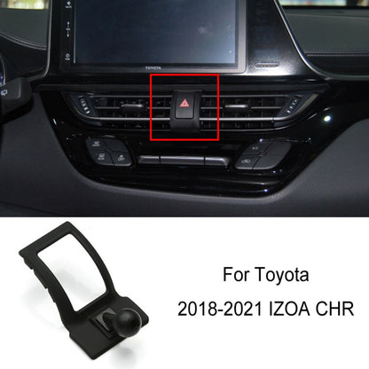 For Toyota Car Air Outlet Phone Holder Base, 05-09 Reiz Left Driving, 06-11 Camry Left Driving, 07-11 Tundra Left Driving, 07-13 Corolla Left Driving, 07-17 Land Cruiser For Left & Right, 09-12 RAV4 Left Driving, 09-14 Highlander Left Driving����������...