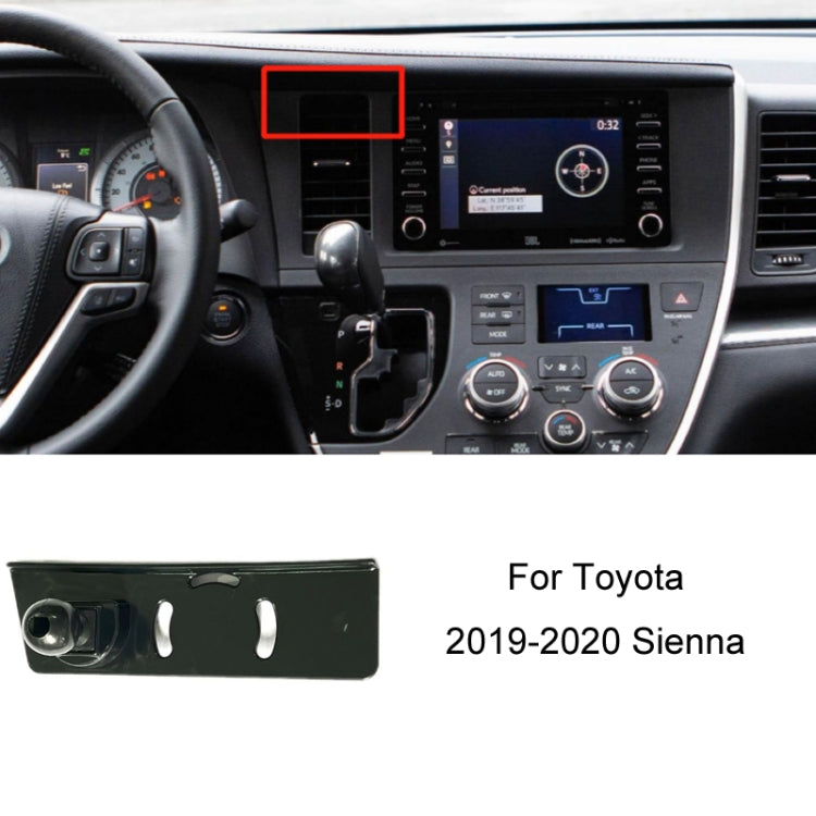 For Toyota Car Air Outlet Phone Holder Base, 05-09 Reiz Left Driving, 06-11 Camry Left Driving, 07-11 Tundra Left Driving, 07-13 Corolla Left Driving, 07-17 Land Cruiser For Left & Right, 09-12 RAV4 Left Driving, 09-14 Highlander Left Driving����������...