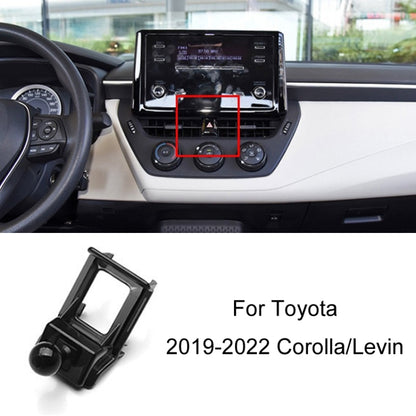 For Toyota Car Air Outlet Phone Holder Base, 05-09 Reiz Left Driving, 06-11 Camry Left Driving, 07-11 Tundra Left Driving, 07-13 Corolla Left Driving, 07-17 Land Cruiser For Left & Right, 09-12 RAV4 Left Driving, 09-14 Highlander Left Driving����������...