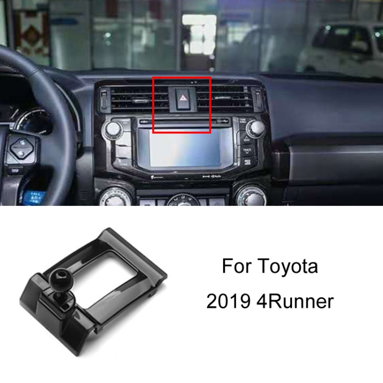 For Toyota Car Air Outlet Phone Holder Base, 05-09 Reiz Left Driving, 06-11 Camry Left Driving, 07-11 Tundra Left Driving, 07-13 Corolla Left Driving, 07-17 Land Cruiser For Left & Right, 09-12 RAV4 Left Driving, 09-14 Highlander Left Driving����������...