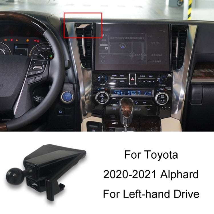 For Toyota Car Air Outlet Phone Holder Base, 05-09 Reiz Left Driving, 06-11 Camry Left Driving, 07-11 Tundra Left Driving, 07-13 Corolla Left Driving, 07-17 Land Cruiser For Left & Right, 09-12 RAV4 Left Driving, 09-14 Highlander Left Driving����������...