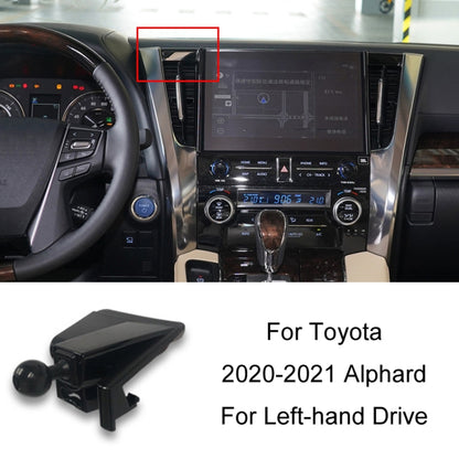 For Toyota Car Air Outlet Phone Holder Base, 05-09 Reiz Left Driving, 06-11 Camry Left Driving, 07-11 Tundra Left Driving, 07-13 Corolla Left Driving, 07-17 Land Cruiser For Left & Right, 09-12 RAV4 Left Driving, 09-14 Highlander Left Driving����������...