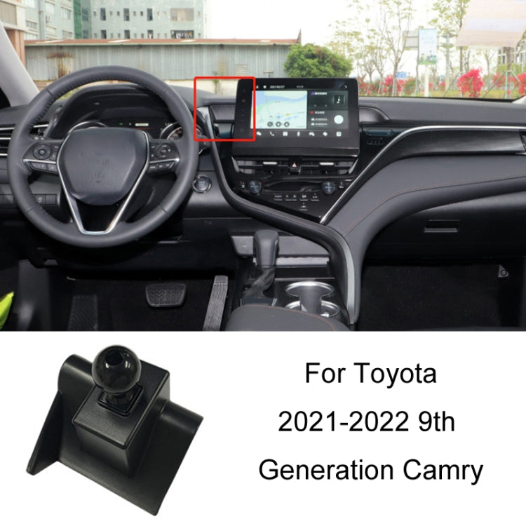 For Toyota Car Air Outlet Phone Holder Base, 05-09 Reiz Left Driving, 06-11 Camry Left Driving, 07-11 Tundra Left Driving, 07-13 Corolla Left Driving, 07-17 Land Cruiser For Left & Right, 09-12 RAV4 Left Driving, 09-14 Highlander Left Driving����������...