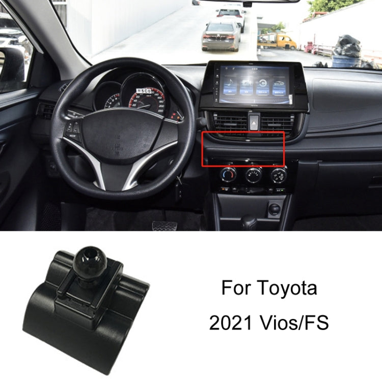 For Toyota Car Air Outlet Phone Holder Base, 05-09 Reiz Left Driving, 06-11 Camry Left Driving, 07-11 Tundra Left Driving, 07-13 Corolla Left Driving, 07-17 Land Cruiser For Left & Right, 09-12 RAV4 Left Driving, 09-14 Highlander Left Driving����������...