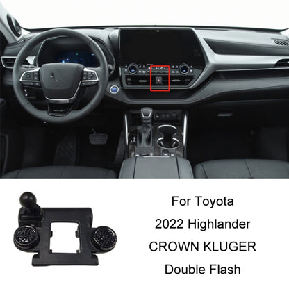 For Toyota Car Air Outlet Phone Holder Base, 05-09 Reiz Left Driving, 06-11 Camry Left Driving, 07-11 Tundra Left Driving, 07-13 Corolla Left Driving, 07-17 Land Cruiser For Left & Right, 09-12 RAV4 Left Driving, 09-14 Highlander Left Driving����������...