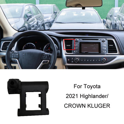 For Toyota Car Air Outlet Phone Holder Base, 05-09 Reiz Left Driving, 06-11 Camry Left Driving, 07-11 Tundra Left Driving, 07-13 Corolla Left Driving, 07-17 Land Cruiser For Left & Right, 09-12 RAV4 Left Driving, 09-14 Highlander Left Driving����������...