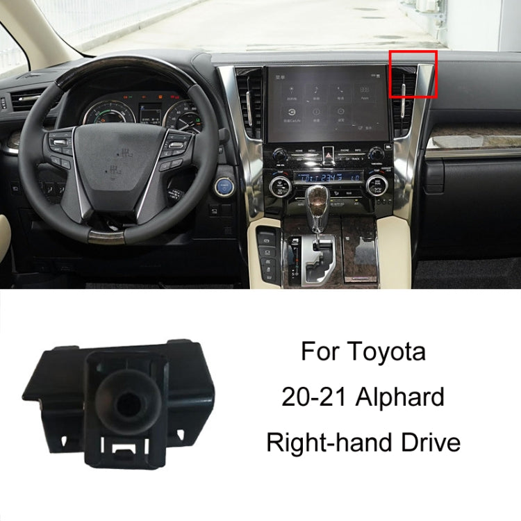For Toyota Car Air Outlet Phone Holder Base, 05-09 Reiz Left Driving, 06-11 Camry Left Driving, 07-11 Tundra Left Driving, 07-13 Corolla Left Driving, 07-17 Land Cruiser For Left & Right, 09-12 RAV4 Left Driving, 09-14 Highlander Left Driving����������...
