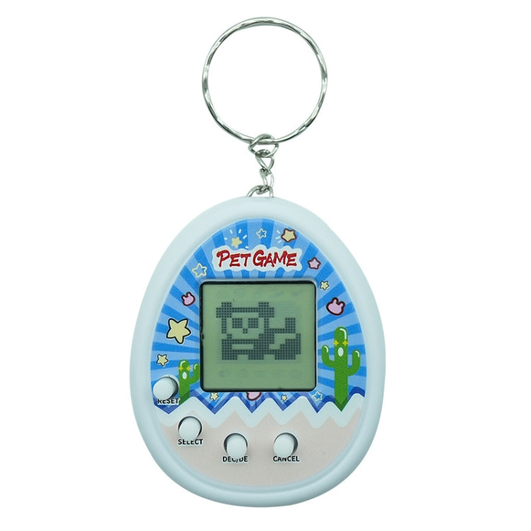 Electronic Pet Game Toy Feed Genie Nostalgic Virtual Cyber Digital Game Keychain Toy For Kids, Cactus (Pink), Cactus (Green), Cactus (White), Chick (Pink), Chick (Blue), Chick (Purple)