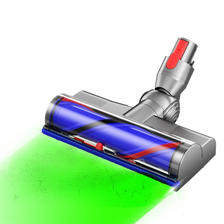 For Dyson V7 V8 V10 V11 V15 High Torque Direct Drive Roller Brush Head With Dust Display Light, Absorb Large Particles