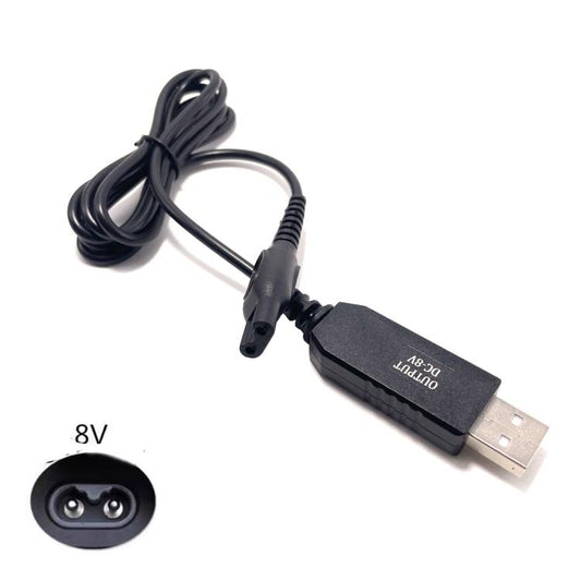 Pour câble de charge USB 8 V Philips Shaver HQ850, cordon d'alimentation HQ850 8 V