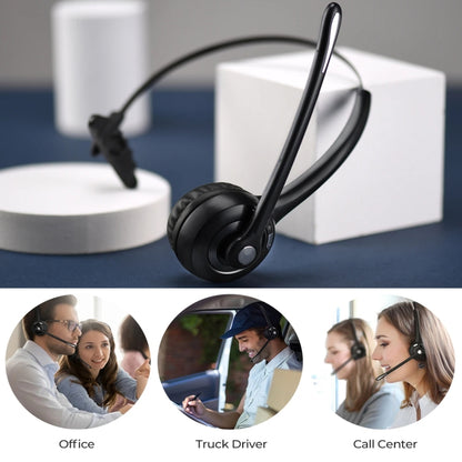 Bluetooth 5.0 Mono Wireless Business Headset Customer Service Dedicated Headset