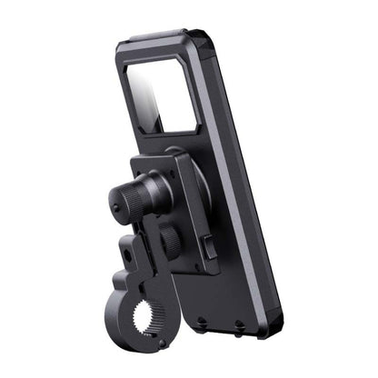 Bicycle Fixed Rotatable Waterproof Cell Phone Navigation Bracket, Handlebar Model, Rearview Mirror Model