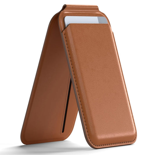 Mobile Phone MagSafe Wallet Card Holder With Adjustable Stand