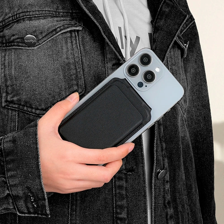 Mobile Phone MagSafe Wallet Card Holder With Adjustable Stand