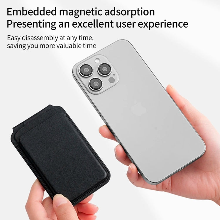 Mobile Phone MagSafe Wallet Card Holder With Adjustable Stand