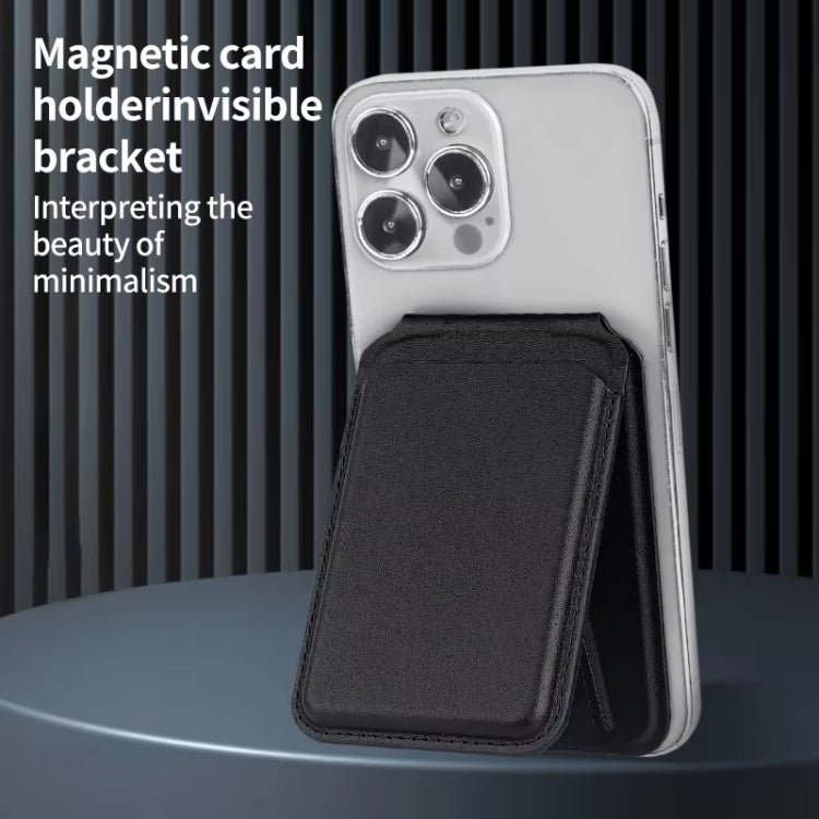 Mobile Phone MagSafe Wallet Card Holder With Adjustable Stand