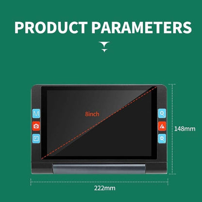 8inch Auto Focus Near And Far HD Electronic Vision Aid Magnifier