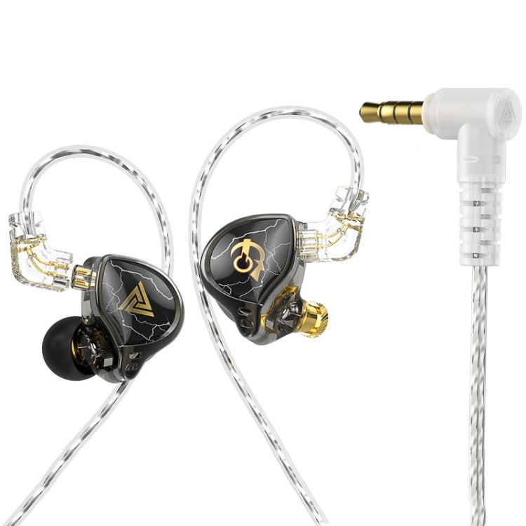Écouteurs de téléphone portable 3,5 mm, écouteurs de sport intra-auriculaires, écouteurs de scène enfichables, QKZ HBB avec microphone, QKZ HBB Standard