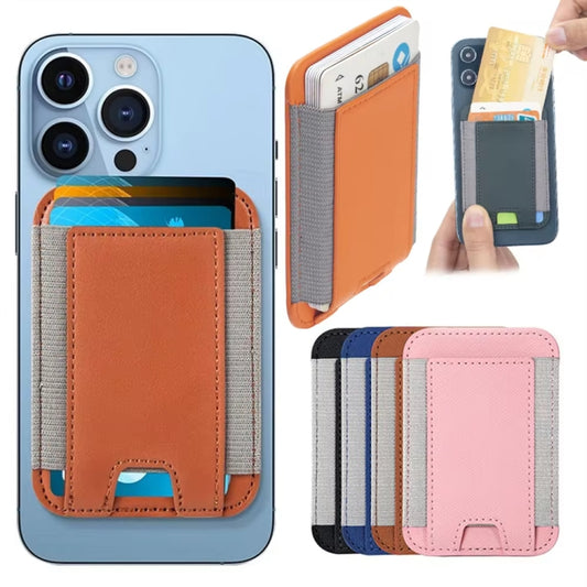 Mobile Phone MagSafe Wallet Elastic Retractable Card Holder