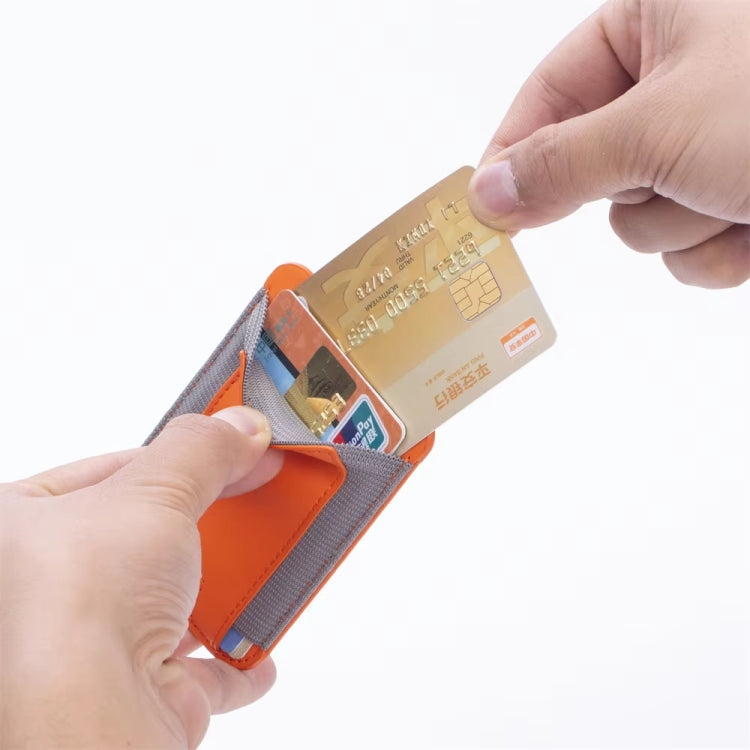Mobile Phone MagSafe Wallet Elastic Retractable Card Holder