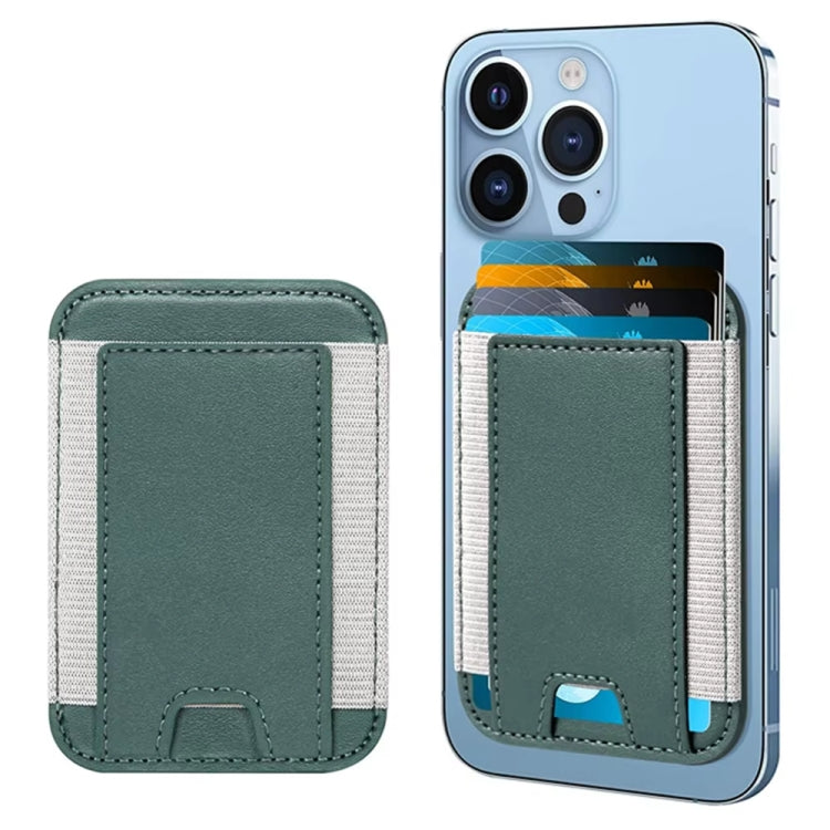 Mobile Phone MagSafe Wallet Elastic Retractable Card Holder