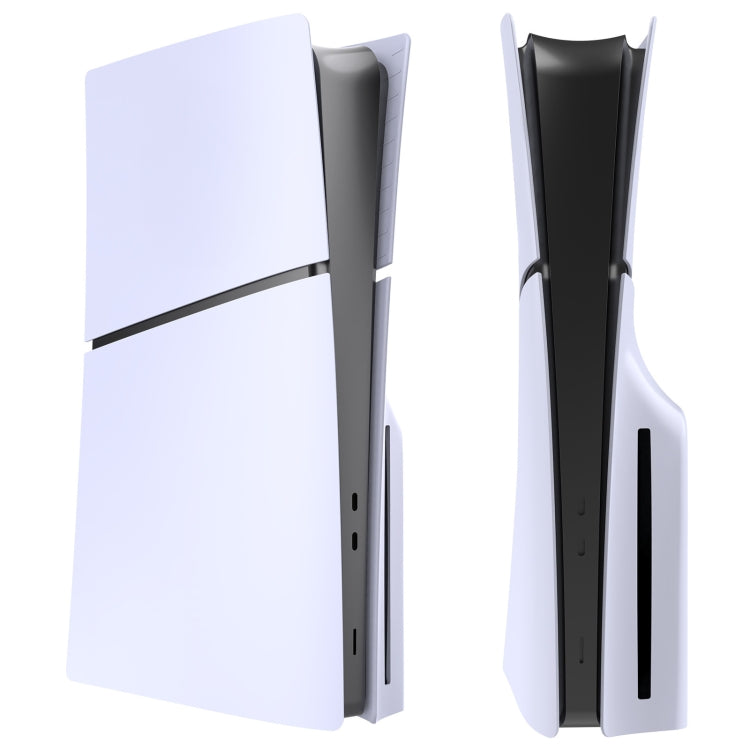 For PS5 Slim Replacement Faceplate Shell Detachable Protective Case, Disc Edition Black, Digital Edition Black, Disc Edition White