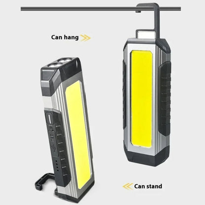 Flat Work Light LED Work Auto Repair Light USB Rechargeable Repair Light With Magnetic Attachment, KXK586