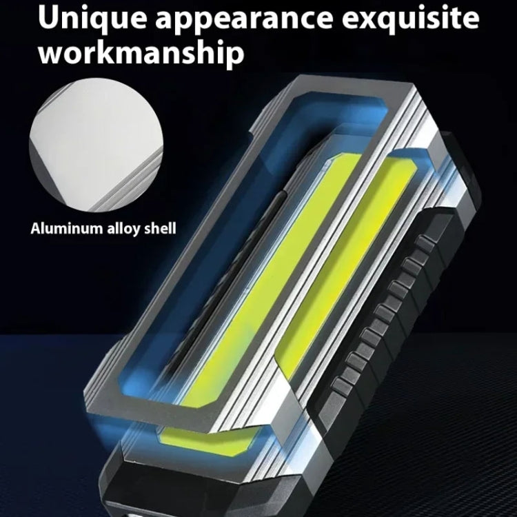 Flat Work Light LED Work Auto Repair Light USB Rechargeable Repair Light With Magnetic Attachment, KXK586