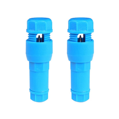 2pcs /Pack Stripping-free Thimble T-shaped Connector Downlight Wiring-free Connector
