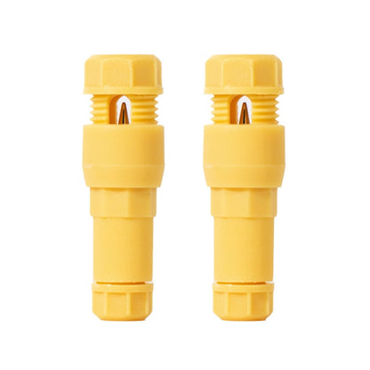 2pcs /Pack Stripping-free Thimble T-shaped Connector Downlight Wiring-free Connector