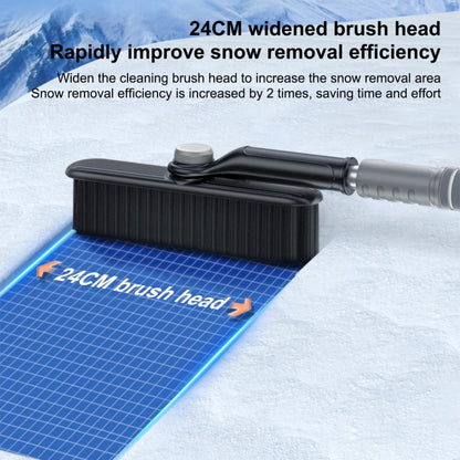 Multifunctional Car Defrosting Snow Shovel, Black Boxed, White Boxed
