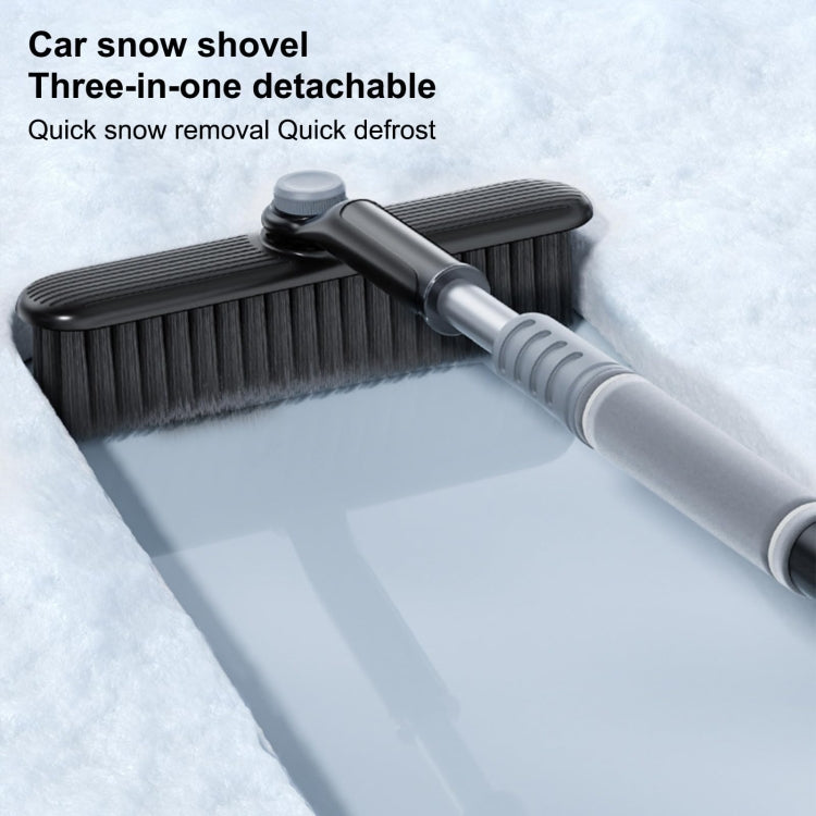 Multifunctional Car Defrosting Snow Shovel, Black Boxed, White Boxed