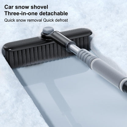 Multifunctional Car Defrosting Snow Shovel, Black Boxed, White Boxed