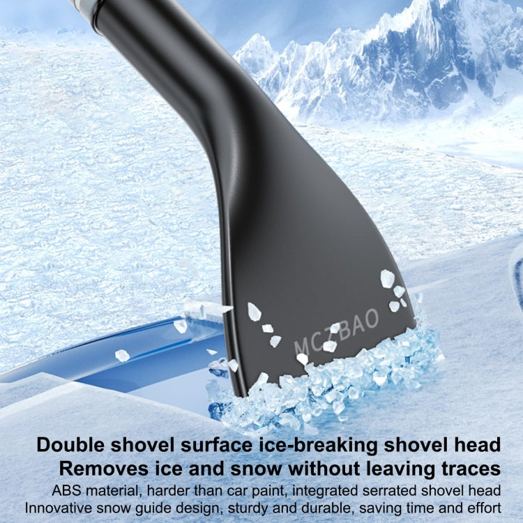 Multifunctional Car Defrosting Snow Shovel, Black Boxed, White Boxed
