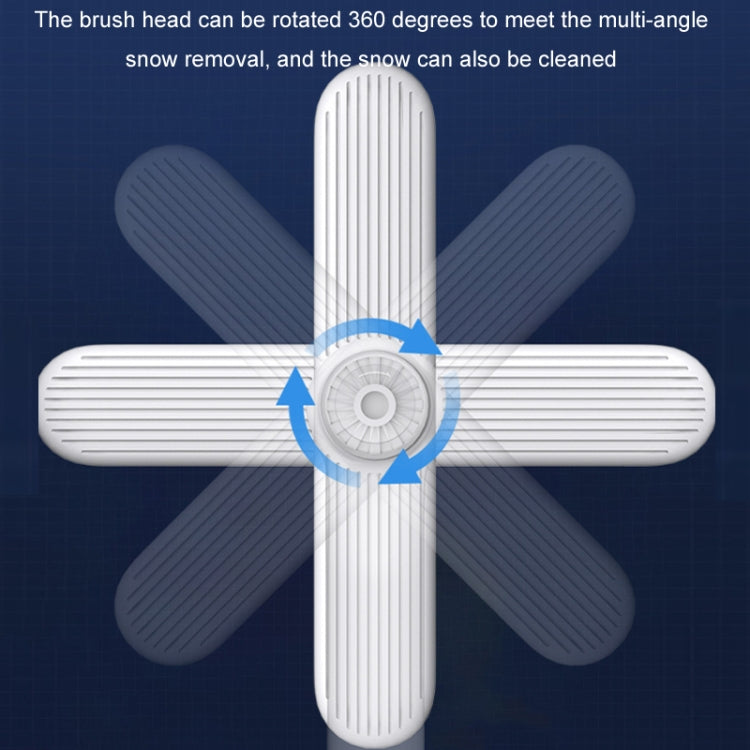 Multifunctional Car Defrosting Snow Shovel, Black Boxed, White Boxed