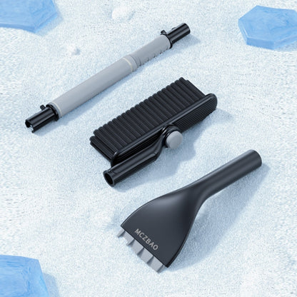 Multifunctional Car Defrosting Snow Shovel, Black Boxed, White Boxed