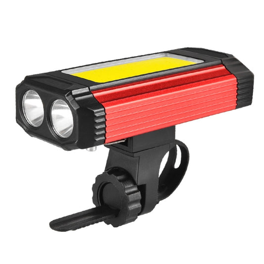 Lampe de vélo LED E-SMARTER K011, éclairage de cyclisme rechargeable par USB, lampe torche COB lumineuse