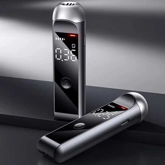 Portable Digital Alcohol Tester Breathalyzer Rechargeable Alcohol Test Tool, Digital Alcohol Tester