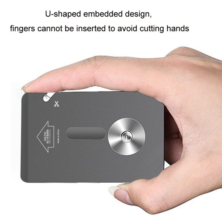 Car Window Breaking Safety Card Emergency Life-Saving Hammer