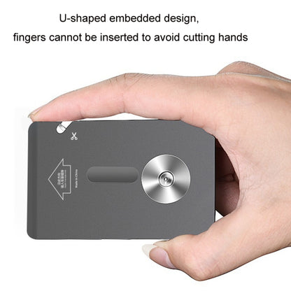 Car Window Breaking Safety Card Emergency Life-Saving Hammer