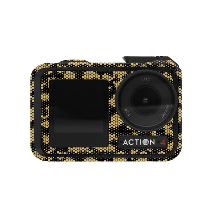 For DJI Action 4 Motion Camera Stickers All Inclusive Photo Frame Color Changing Stickers Accessories, AC4-01, AC4-08 Circuit White, AC4-09 Circuit Black, AC4-10 Circuit Dark Gold, AC4-11 Circuit Red, AC4-12 Circuit Blue, AC4-13 Snake Scale Black      ...