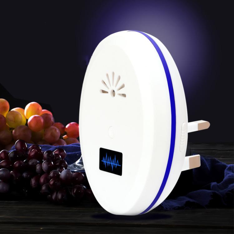 Répulsif Moustiques Électronique Ultrasonique Répulsif Insectes Multifonctionnel Répulsif Souris, Prise US, Prise EU, Prise UK