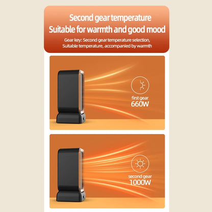 1000W High-power Household Heater Small Desktop Ceramic PTC Heating Heater